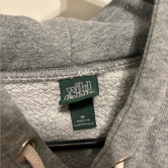 Wild Fable Gray Cropped Hoodie - Picture 2 of 2